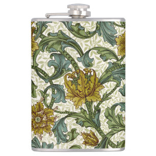 William Morris Single Stem Floral Art Fliese Flachmann