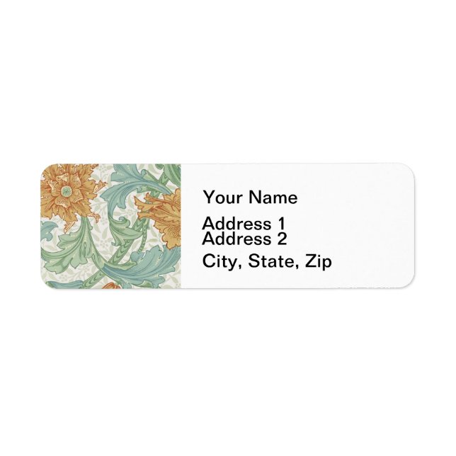 William Morris Single Stem Floral Pattern (Vorne)