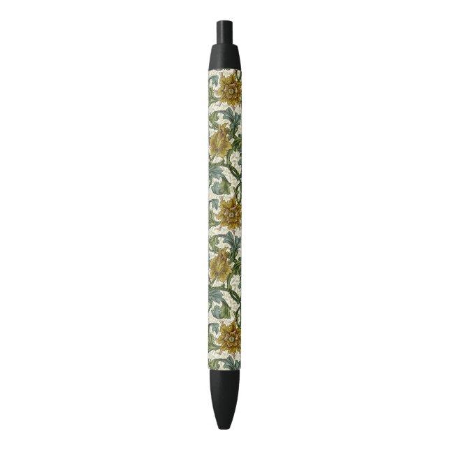 William Morris Single Stem Floral Pattern Kugelschreiber (Vorderseite Vertikal)