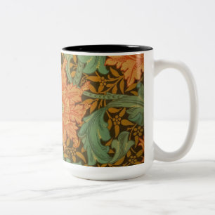 William Morris Single Stem Muster Art Nouveau Zweifarbige Tasse