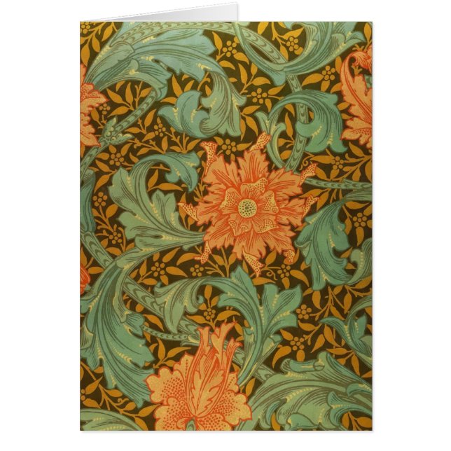 William Morris Single Stem Pattern Art Nouveau (Vorne)