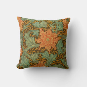 William Morris Single Stem Pattern Art Nouveau Kissen
