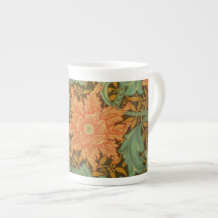 William Morris Single Stem Pattern Art Nouveau Prozellantasse