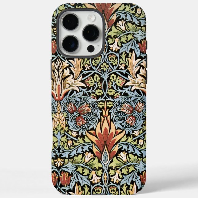 William Morris - Snakeshead Design iPhone 16 Pro Max Hülle (Rückseite)