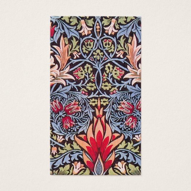 William Morris Snakeshead Floral Art Nouveau (Vorderseite)