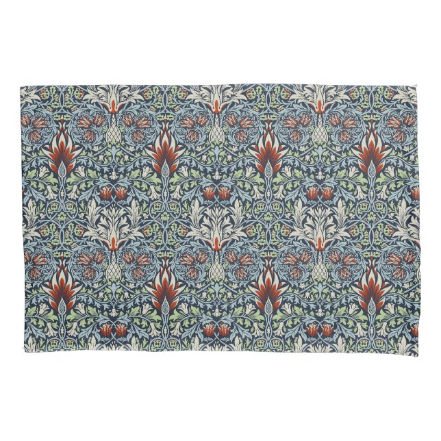William Morris Snakeshead Floral Classic Botanical Kissenbezug (Vorderseite)