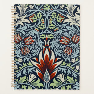 William Morris Snakeshead Floral Classic Botanical Planer