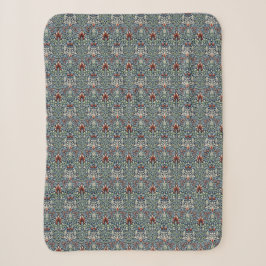 William Morris Snakeshead Floral Classic Botanical Sherpadecke