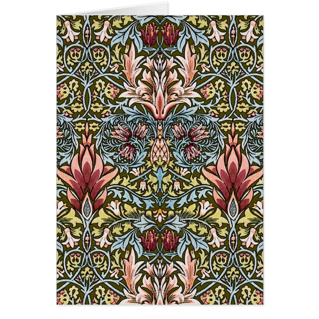 William Morris Snakeshead Floral Pattern (Vorne)