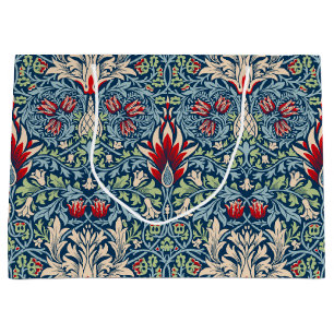 William Morris Snakeshead Fritillary Floral Design Große Geschenktüte