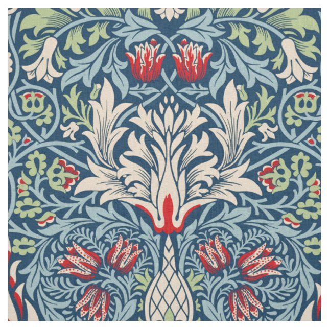 William Morris Snakeshead Fritillary Floral Design Stoff (Muster)