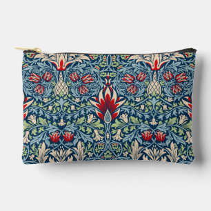 William Morris Snakeshead Fritillary Floral Design Zubehörtasche