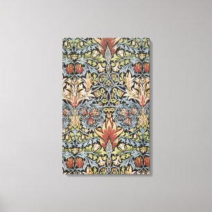 William Morris - SNAKESHEAD PRINTED TEXTILE 1876 Leinwanddruck