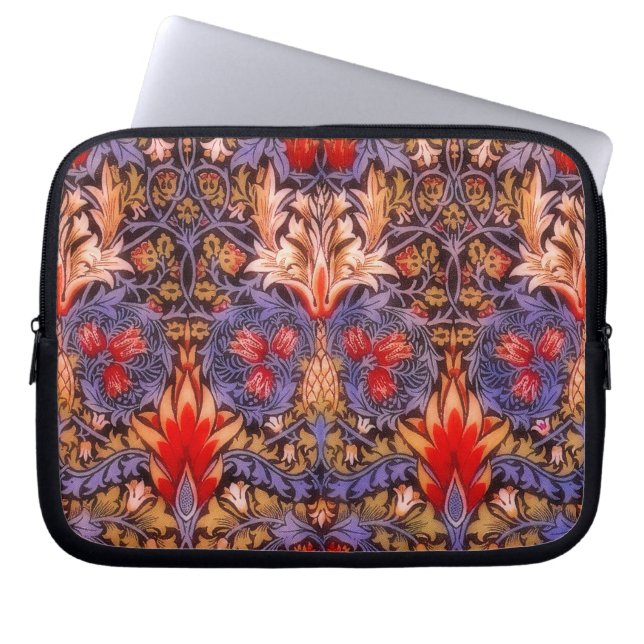 William Morris Snakeshead Vintag Laptopschutzhülle (Vorderseite)