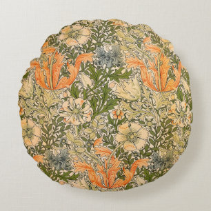 William Morris Spring Compton Blumenfest Rundes Kissen