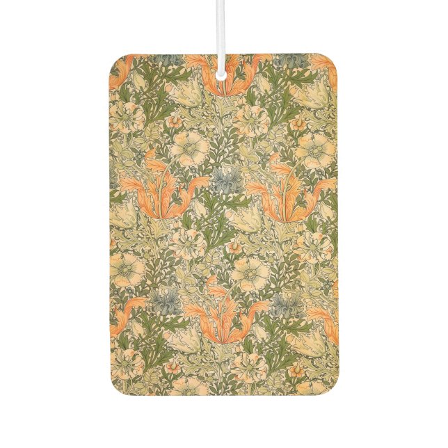 William Morris Spring Compton Flower Festival Autolufterfrischer (Vorderseite)