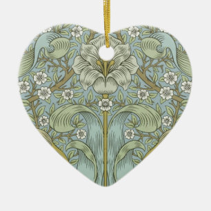 William Morris Spring Thicket: Antique Floral Keramikornament