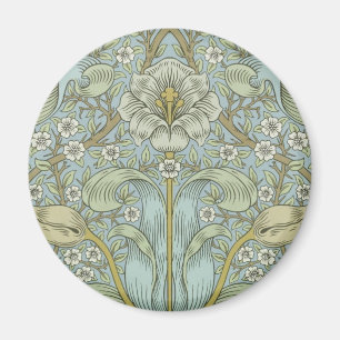 William Morris Spring Thicket: Antique Floral Magnet