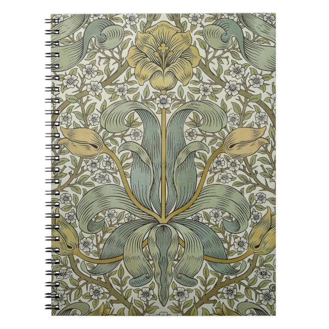 William Morris Spring Thicket Classic Muster Notizblock (Vorderseite)