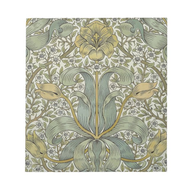 William Morris Spring Thicket Classic Muster Notizblock (Vorderseite)