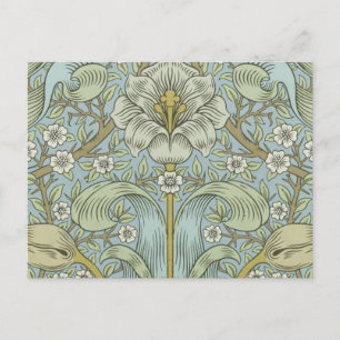 William Morris Spring Thicket Classic Muster Postkarte