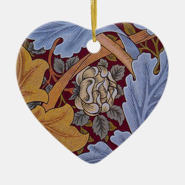 William Morris St James Acanthus Wallpaper Keramikornament (Vorne)