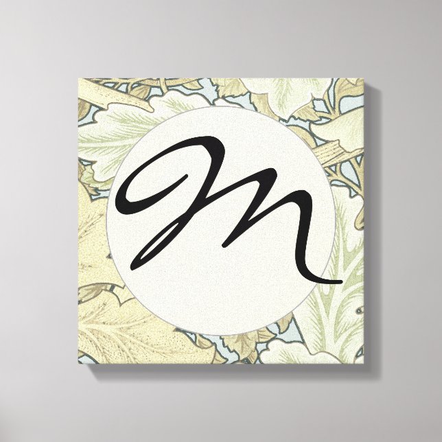 William Morris St James Acanthus Wallpaper Leinwanddruck (Vorderseite)