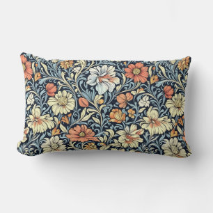 William Morris Stil Blumen Akanthus Muster Lendenkissen