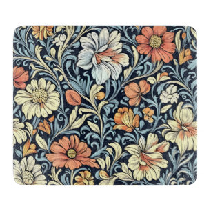 William-Morris-Stil Blumen-Akanthus-Muster Schneidebrett