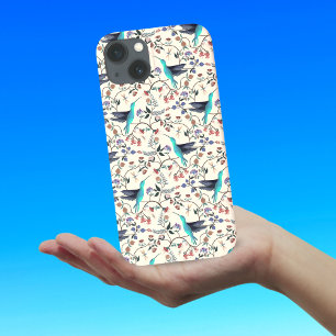 William Morris Stil Kolibris Botanisch  Case-Mate iPhone Hülle
