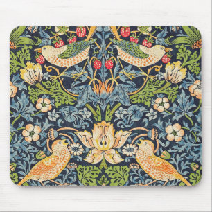 William Morris Strawberry Dieb Blumenmuster Mousepad
