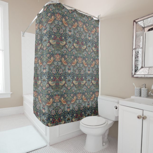 William Morris: Strawberry-Dieb-Duschvorhang Duschvorhang (Beispiel)
