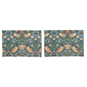 William Morris Strawberry Dieb Set von zwei Kissenbezug
