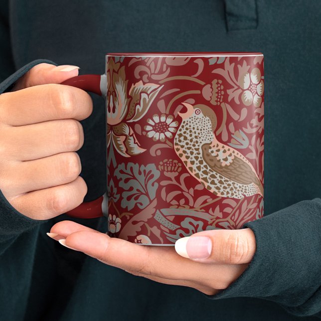 William Morris Strawberry Diief Coffee Tasse (Von Creator hochgeladen)