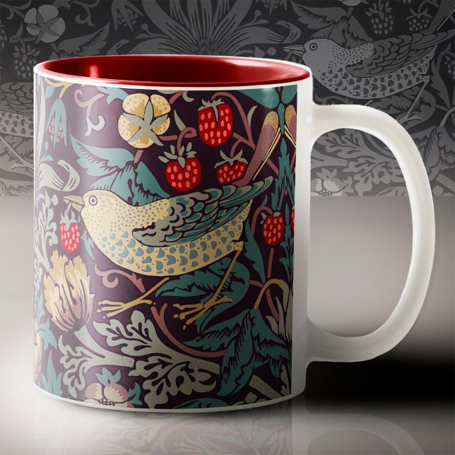 William Morris Strawberry Diief Coffee Tasse (Von Creator hochgeladen)