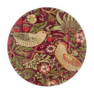 William Morris Strawberry Diief Cutting Board Schneidebrett