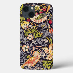 William Morris Strawberry Diief Floral Art Nouveau iPhone 13 Hülle