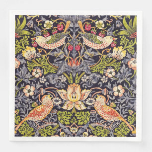 William Morris Strawberry Diief Floral Art Nouveau Serviette