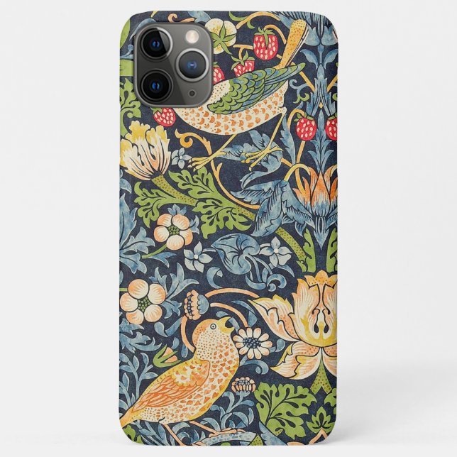 William Morris Strawberry Diief Floral Pattern Case-Mate iPhone Hülle (Rückseite)