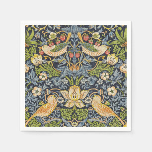 William Morris - Strawberry Diief Floral Pattern Serviette