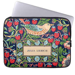 William Morris Strawberry Diief Laptop Sleeve