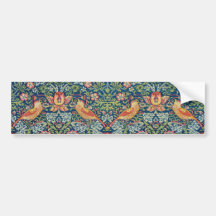 William Morris - Strawberry Diief Magnetkarte