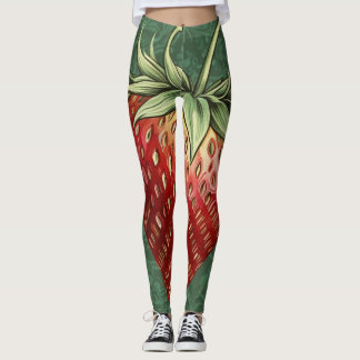 William Morris Strawberry Leggings