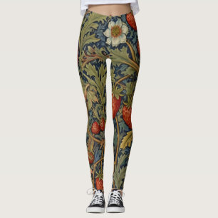 William Morris Strawberry Leggings