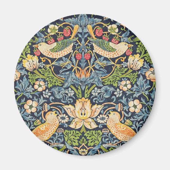 William Morris Strawberry Magnet (Vorne)