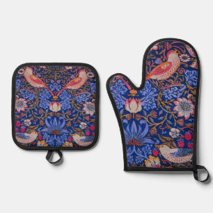 William Morris Strawberry Ofenhandschuh & Topflappen-Set