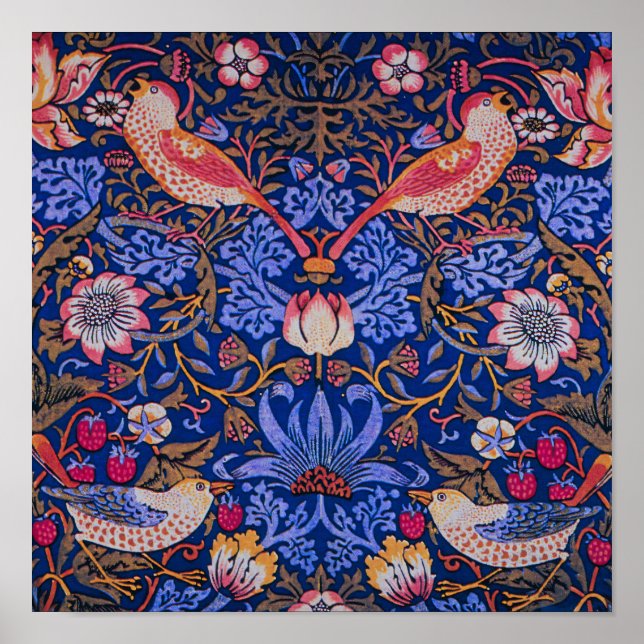 William Morris Strawberry Poster (Vorne)