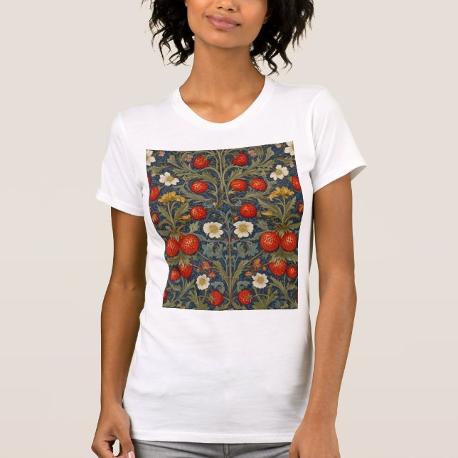 William Morris Strawberry T-Shirt (Vorderseite)
