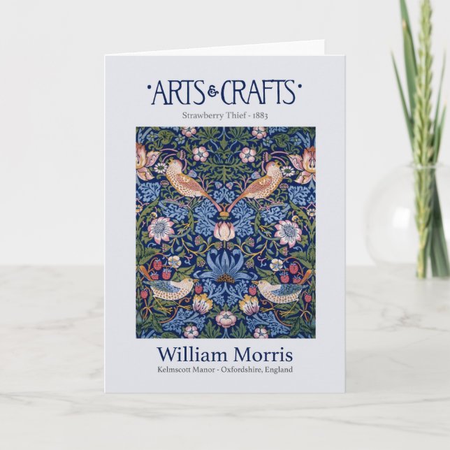William Morris Strawberry Thief (Vorderseite)