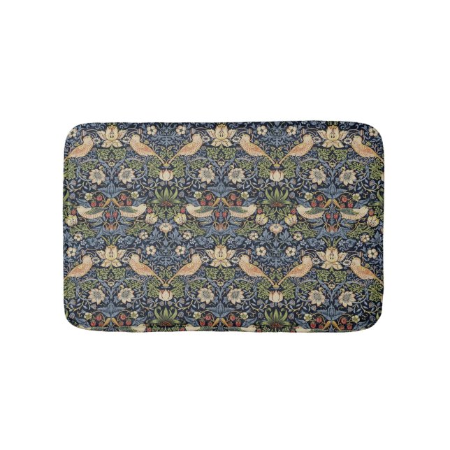 William Morris Strawberry Thief Badematte (Vorderseite)